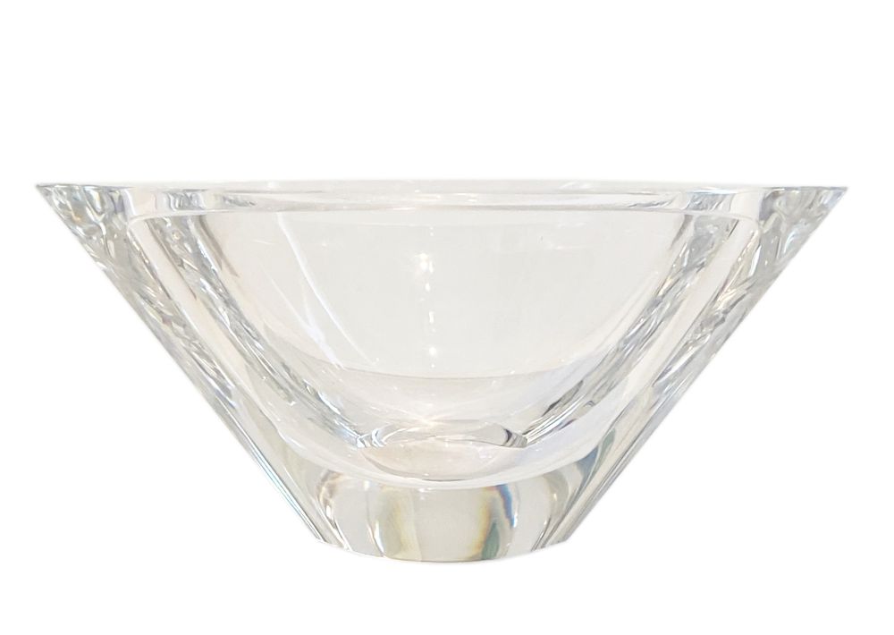 Vintage Orrefers Glass Bowl - Image 2