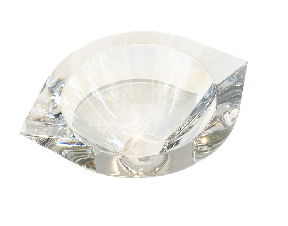 Vintage Orrefers Glass Bowl - Image 4