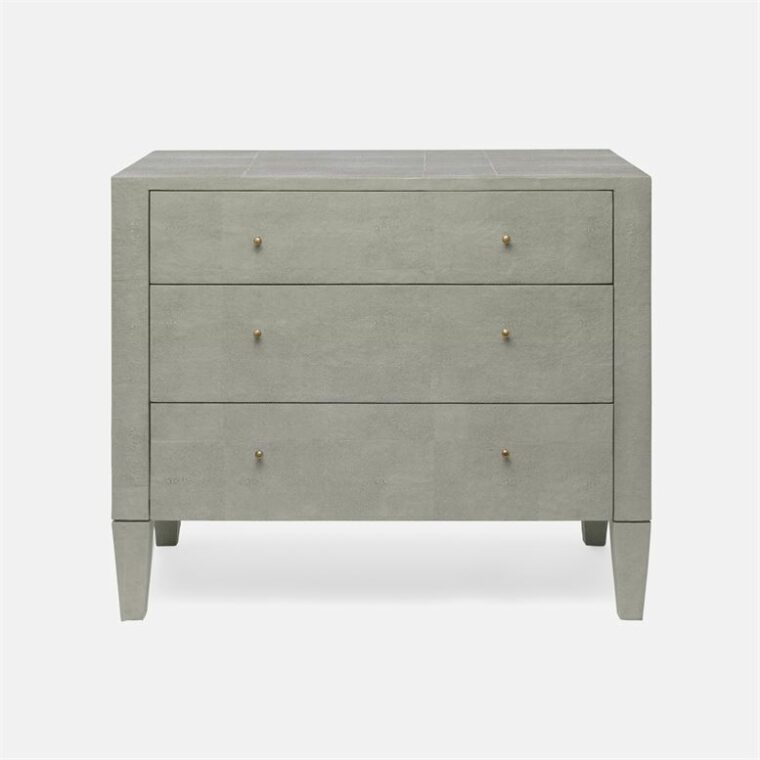 Small Sorn Faux Shagreen Dresser - Image 3