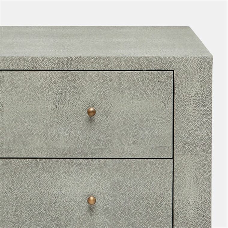 Small Sorn Faux Shagreen Dresser - Image 4