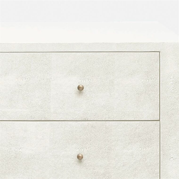 Small Sorn Faux Shagreen Dresser - Image 2