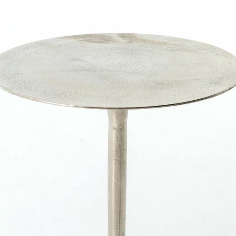 Indoor Outdoor Tulip Aluminum Side Table - Image 5