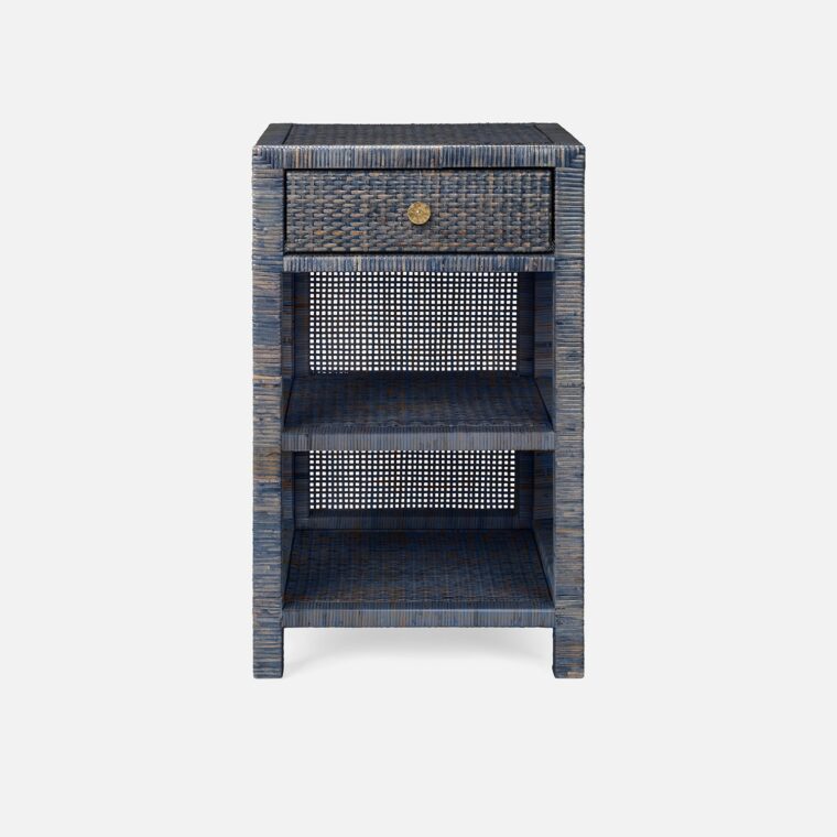 Small Peeled Rattan Nightstand - Image 13