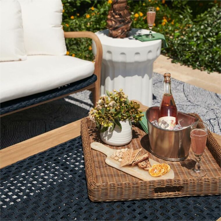 Faux Wicker Trays - Image 6