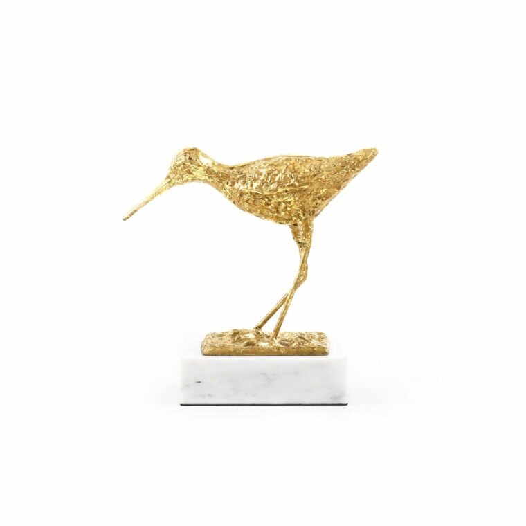 Gold Piper Statue - Image 2