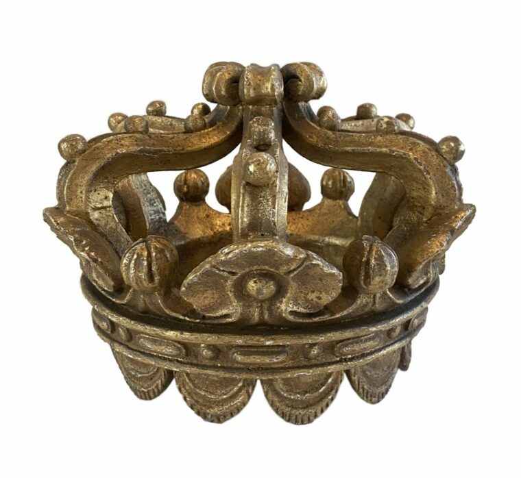 Round Gilded Crown - Image 2