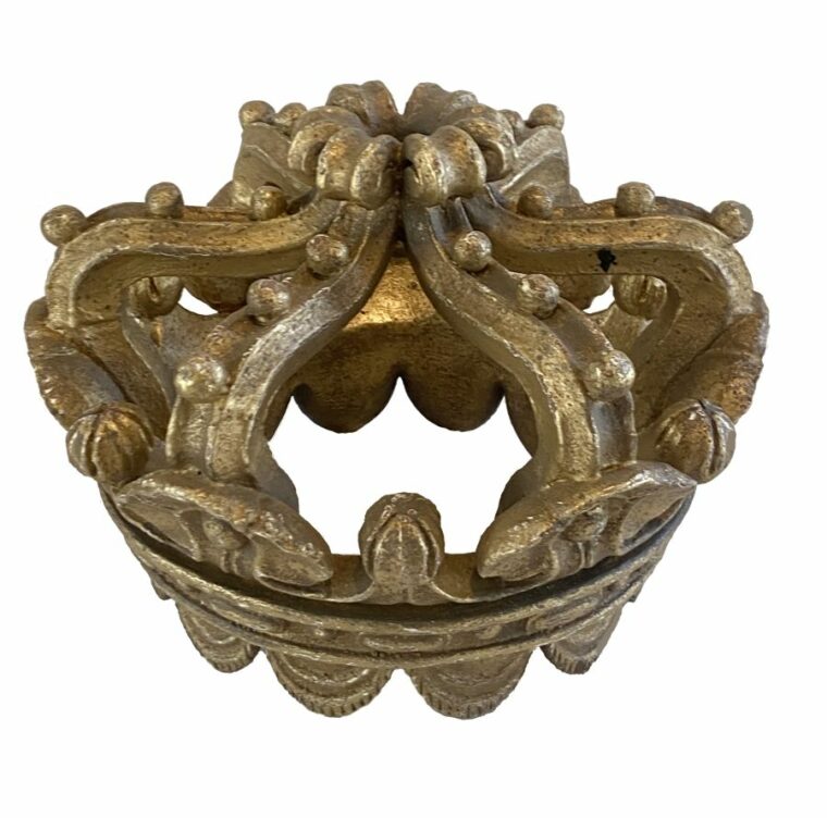 Round Gilded Crown - Image 3