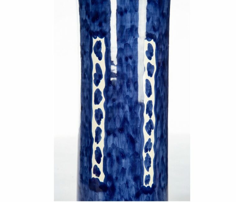 Azure Blue Ceramic Table Lamp - Image 2