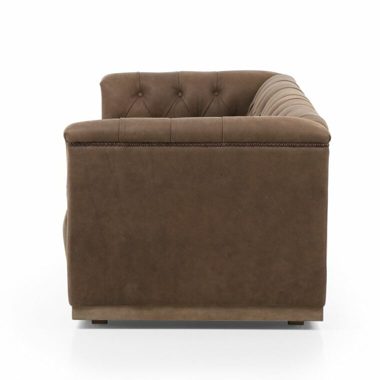 Coldwater Tufted Leather Sofa - Image 3