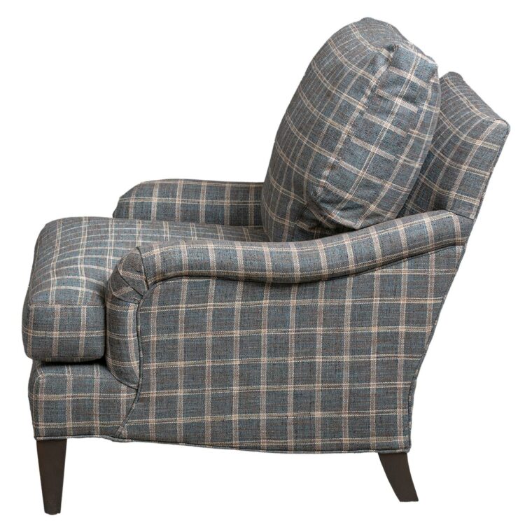 Amherst Plaid Club Chair - Image 2