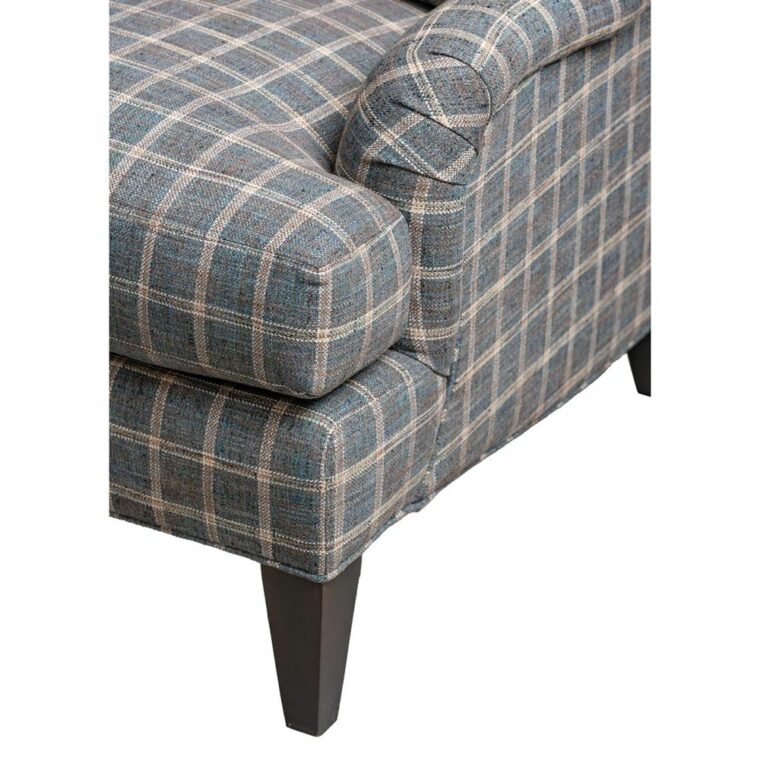 Amherst Plaid Club Chair - Image 5