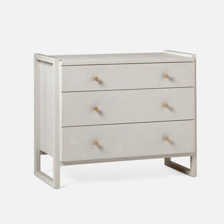 Small Carri Faux Shagreen Dresser - Image 6
