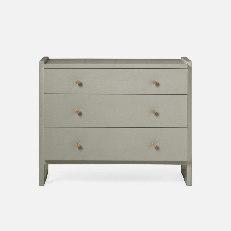 Small Carri Faux Shagreen Dresser - Image 2