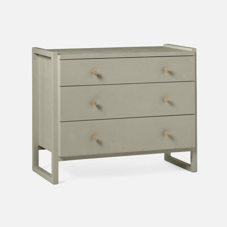 Small Carri Faux Shagreen Dresser