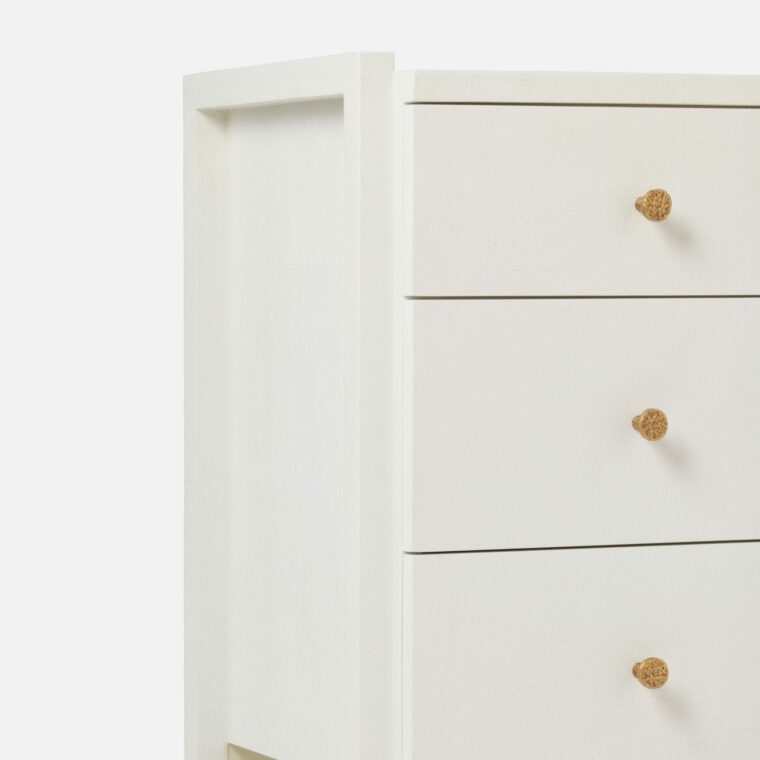 Small Carri Faux Shagreen Dresser - Image 13