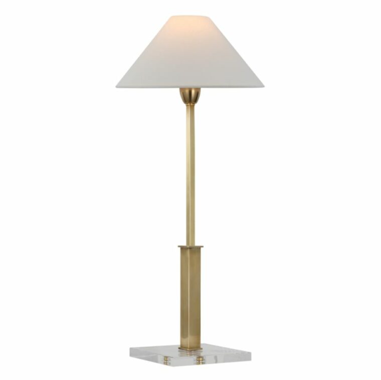 Asher Adjustable Table Lamp with Crystal Base