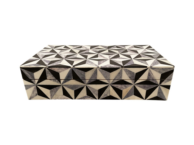 Inlaid Blue, Black and Ivory Boxes - Image 2