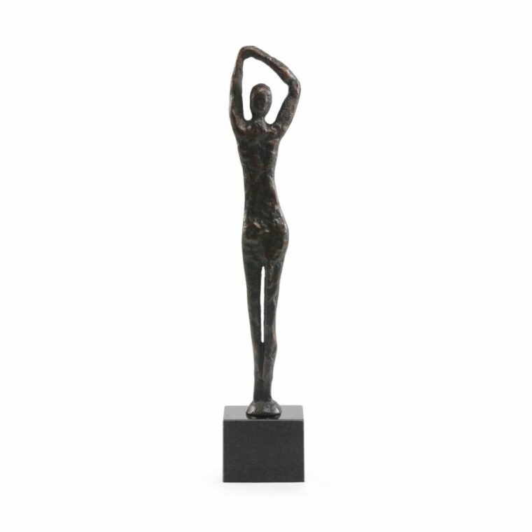 Bronzed Statue of a Woman - Image 3