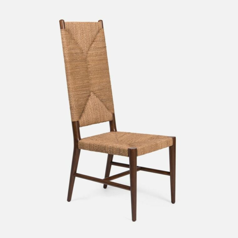 Lampakanay Woven High Back Side Chair - Image 2