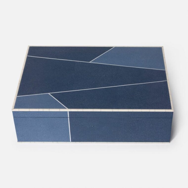 Brick XL Faux Shagreen Box