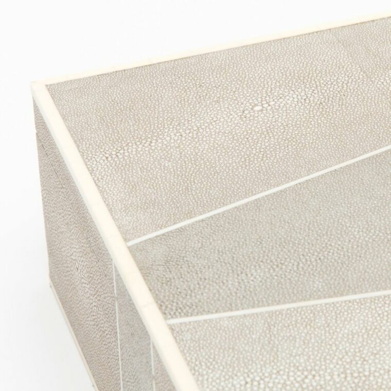 Brick XL Faux Shagreen Box - Image 12