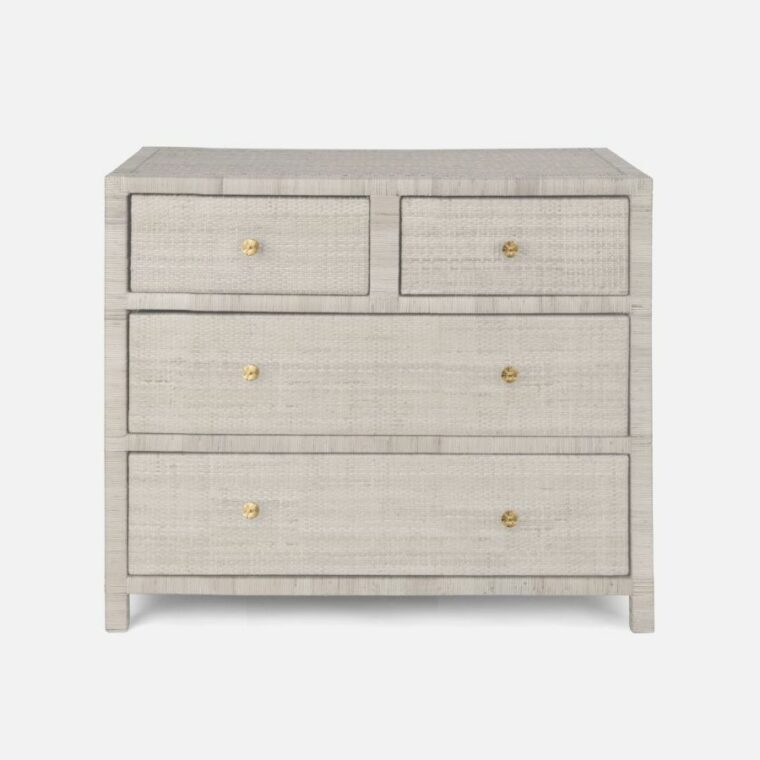 Extra Small Single Dresser in Wrapped Peeled Rattan - Image 8