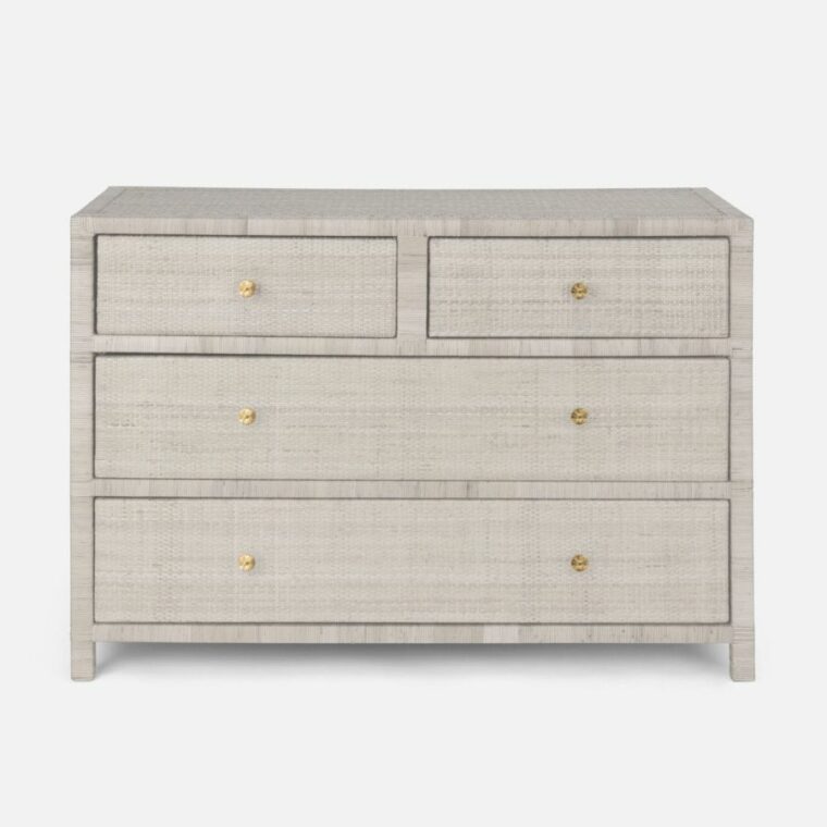 Single Dresser in Wrapped Peeled Rattan - Image 4