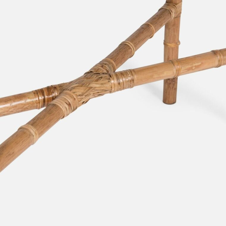 Tray Topped Rattan Console  - Image 5