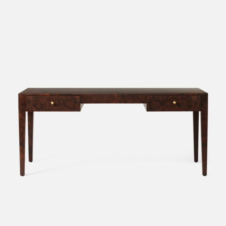 Extra Large Turner Burlwood Desk - Image 2