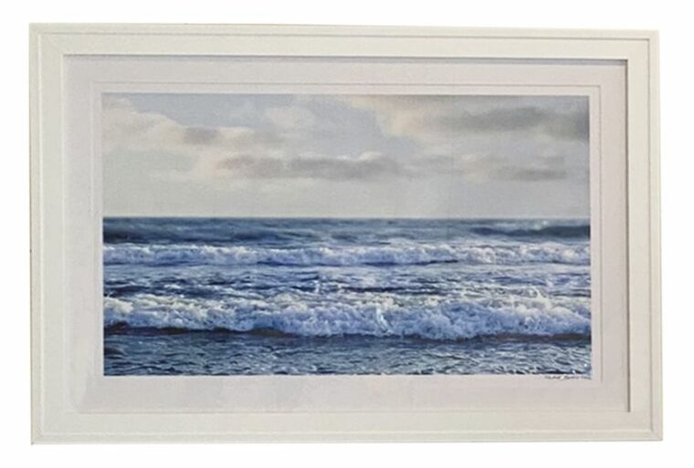 Evening Shore Break Reproduction Photograph