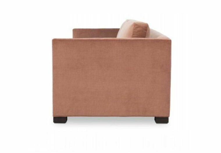 Alston Sofa in Guava Fabric - Image 3