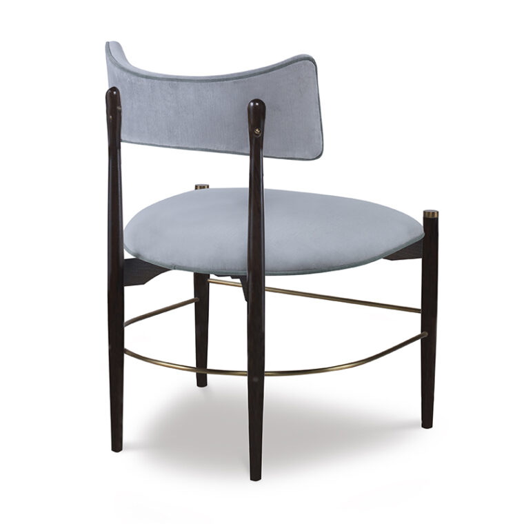 Adalie French Inspired Velvet Side Chair - Image 5