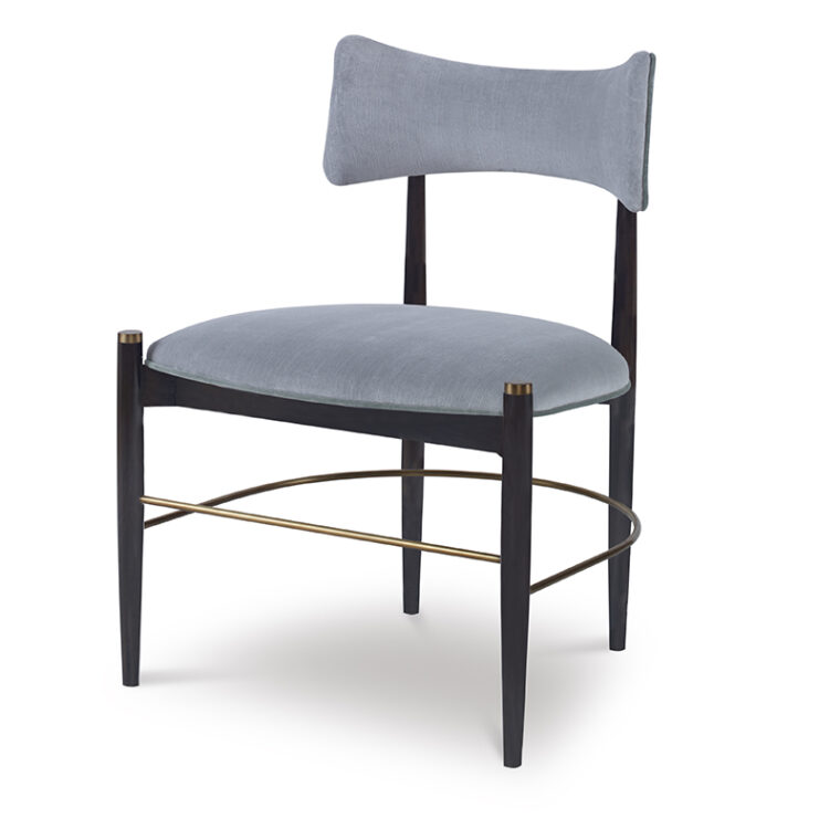 Adalie French Inspired Velvet Side Chair - Image 4