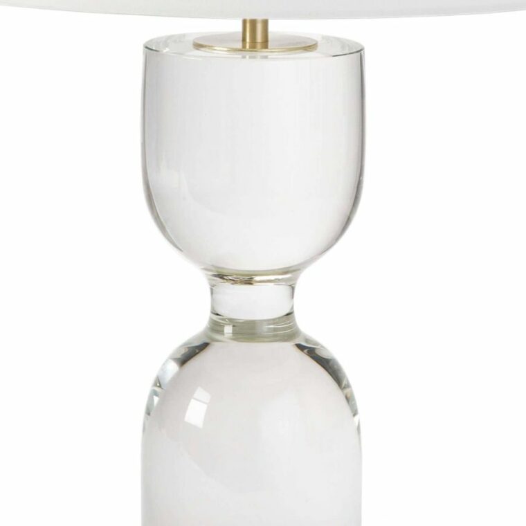 Hourglass Solid Crystal Lamp - Image 3