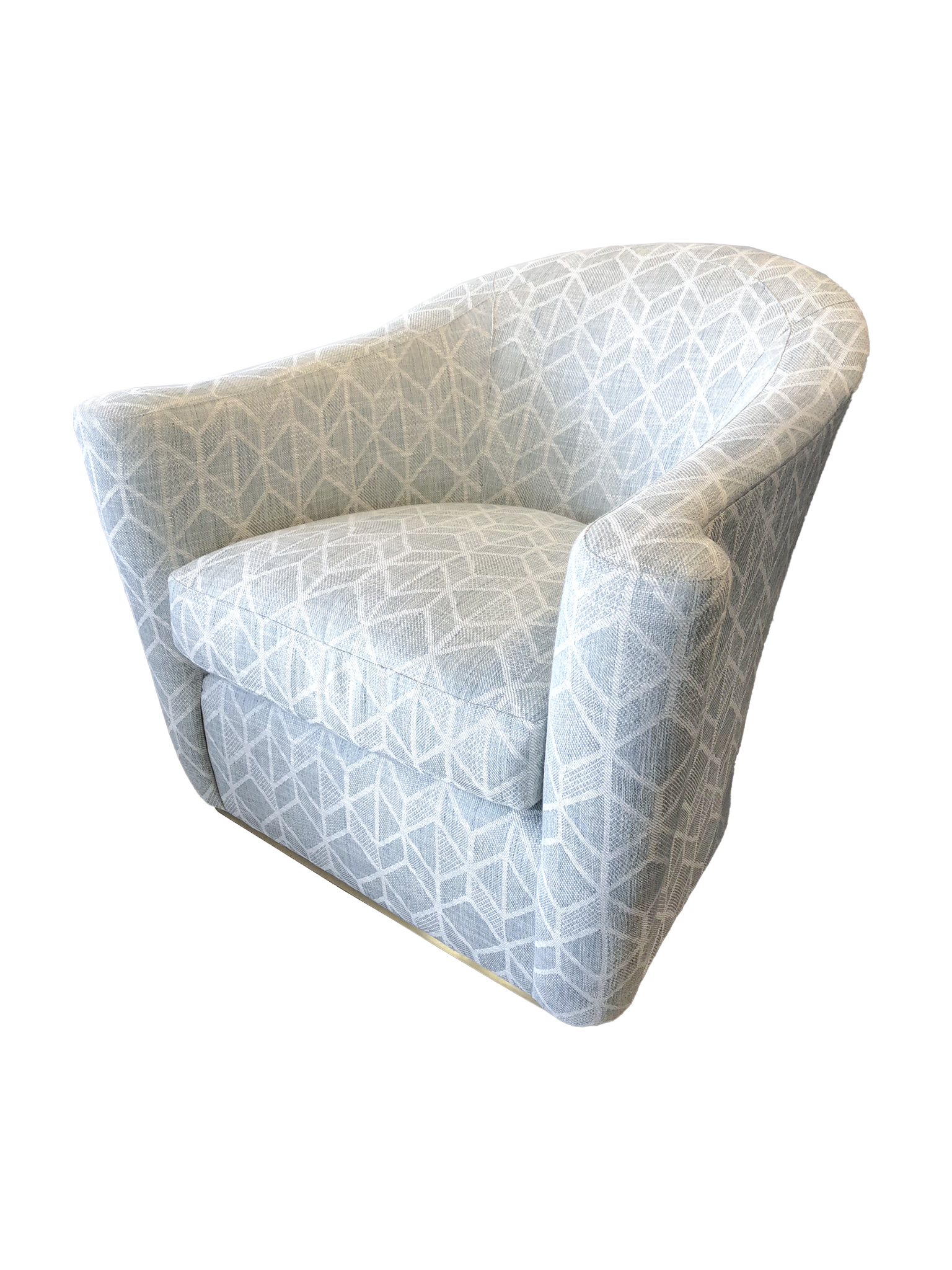 Aqua discount swivel chair