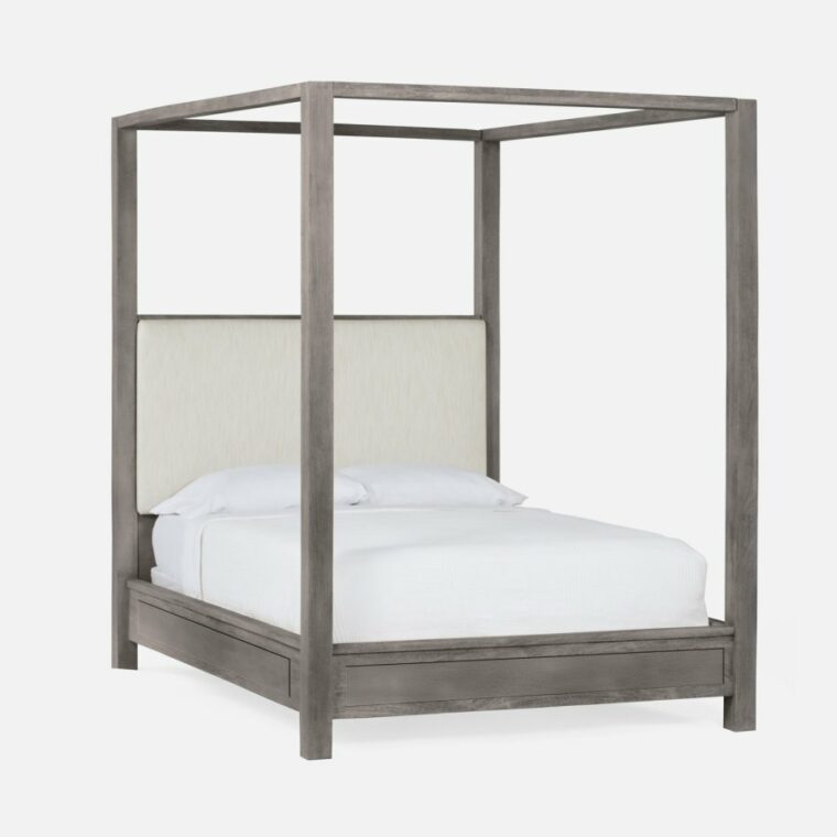 Allesandro Mid-Century Style Canopy Beds