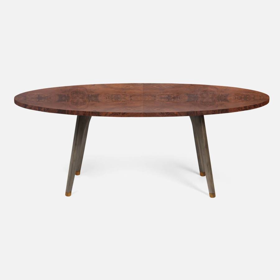 84 oval dining table