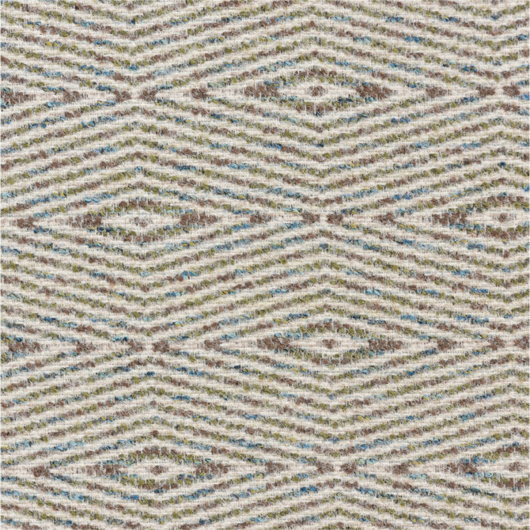 Melton Geometric Fabric Chair