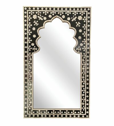 Moroccan Inspired Bone Inlay Mirror