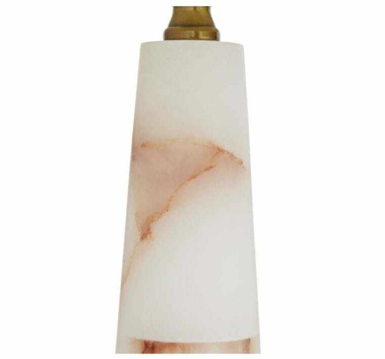 Marble and Brass Table Lamp