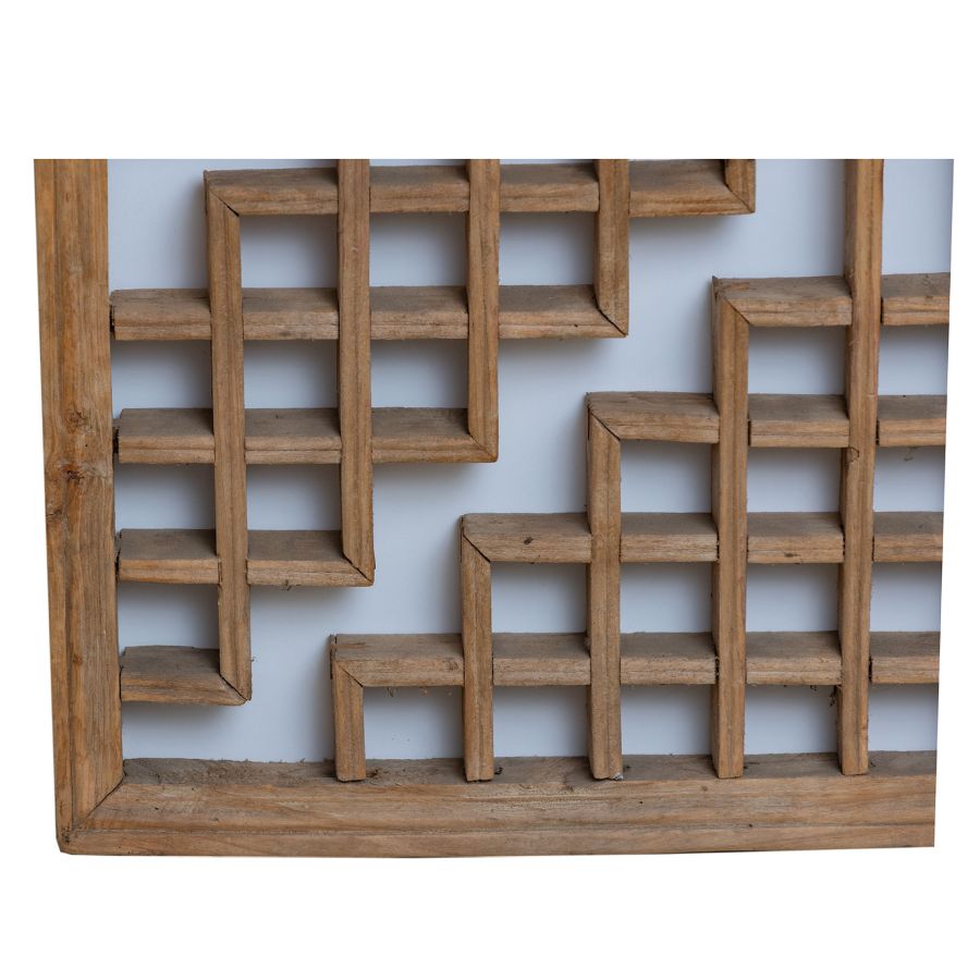 Pair of Vintage Chinese Window Panel Screens