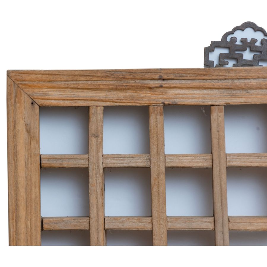 Pair of Vintage Chinese Window Panel Screens