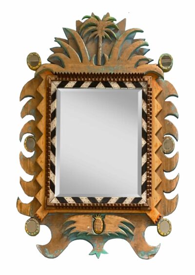 Hand Made Santa Monica Palm Mirror