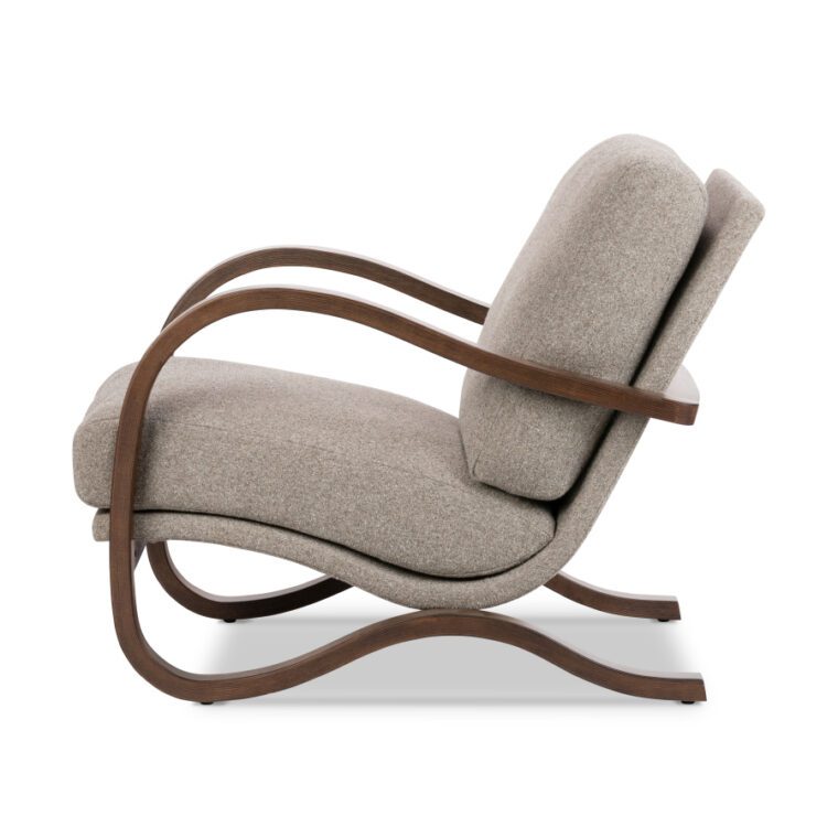 Whimsical Tweed Arm Chair