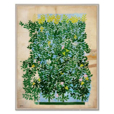 Paule Marrot Green Leaves Print Art