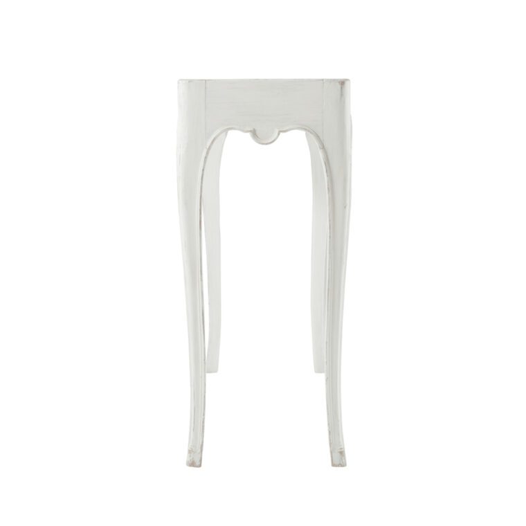 Claire Curved White Console