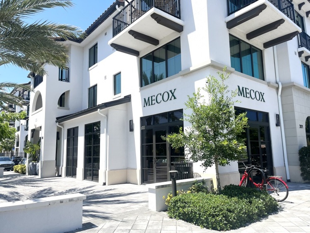 Mecox Palm Beach Storefront