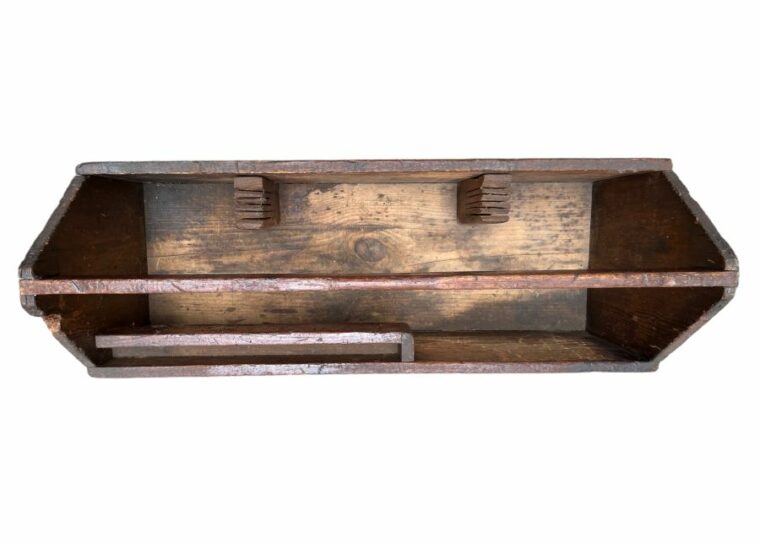 Antique Large Wood Tool Box
