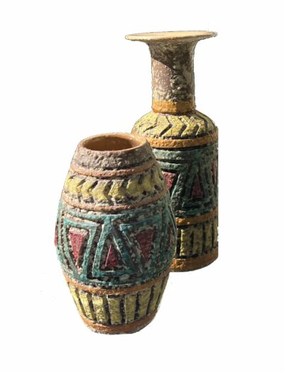 Vintage Pair of Mid-Century Italian Vases