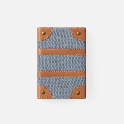 Cotton Jute and Leather Small Matchbox